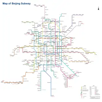 Image illustrative de l’article Métro de Pékin