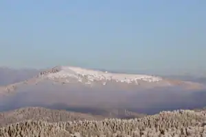 Le Belchen vu du Hochblauen.