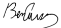 Signature de Ben Carson