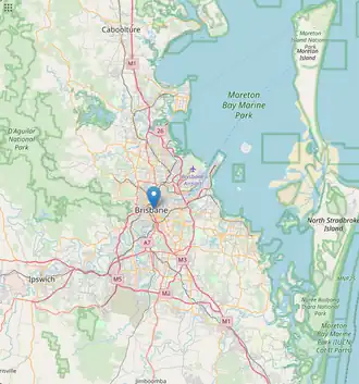 (Voir situation sur carte : Brisbane)
