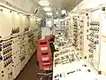 Salle de conduite des machines