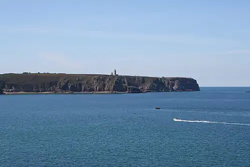 Vue du cap Fréhel depuis Fort la Latte.