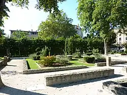 photographie des vestiges du couvent des capucins à Belfort