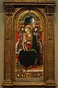 Vierge à l’Enfant et Donateur, National Gallery of Art de Washington, à l’origine à l’église San Giorgio de Porto San Giorgio dans les Marches.