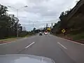 Voiture au sud de Nossa Senhora do Carmo (BR-040), à Belo Horizonte.