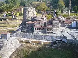 Le village de Rupit.