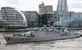 Commandant Blaison au départ de Londres le 21 juin 2011