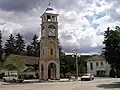 La place de la tour de l'horloge