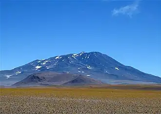 Vue du Cerro Bonete Chico.