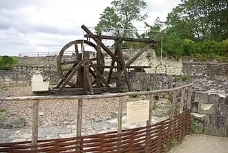 Roue à échelons.