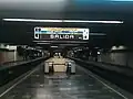 Les quais de la ligne 9.