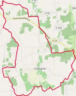 Carte OpenStreetMap