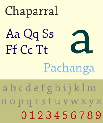 Chaparral.