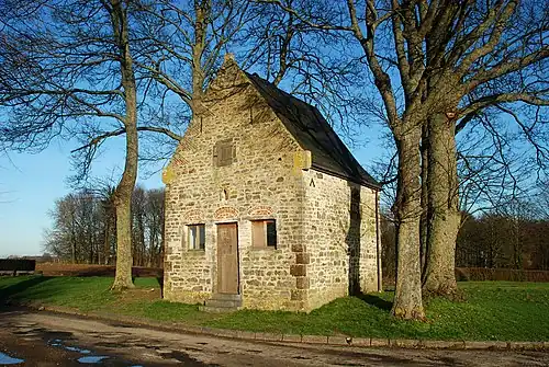 La chapelle en fin d'après-midi.