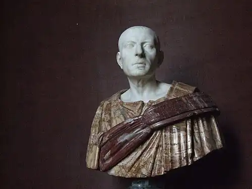 Buste de Cicéron, marbre, anonyme (XVIIe&nbsp;siècle)