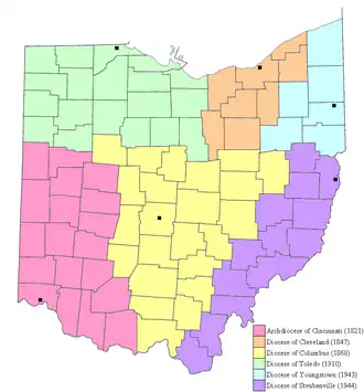 Image illustrative de l’article Archidiocèse de Cincinnati