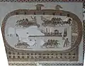 Course de char dans le cirque de Carthage, Carthage, IIe – IIIe&nbsp;siècle.