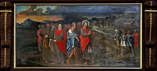 Arrestation de Jésus.
