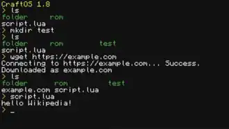 Description de l'image ComputerCraft CraftOS 1.8.png.