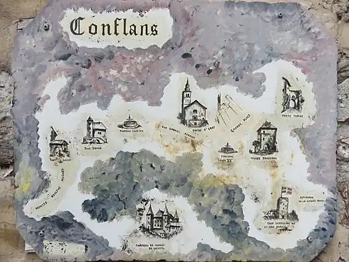 Plan touristique