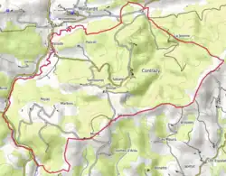 Carte topographique