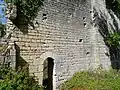 Mur intérieur et porte