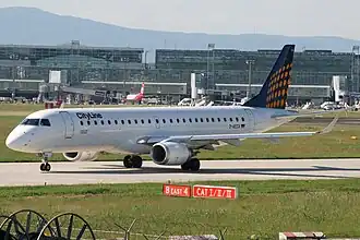 Embraer 190 de Lufthansa CityLine (2010).