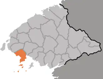 Localisation de Comté de Ch'ŏlsan