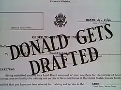 Description de l'image Donald Gets Drafted.jpeg.