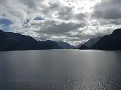 Vue du Dusky Sound.
