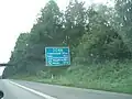 La E35 dans la vallée de la Ruhr en Allemagne