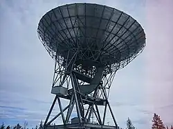 Radar de l'European Incoherent Scatter Scientific Association de 32&nbsp;mètres de diamètre.