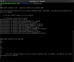 Description de l'image Ed text editor screenshot.webp.