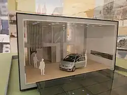 Maquette de la Efficiency house
