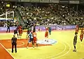 Match amical entre l'Élan Chalon et Roanne en septembre 2013