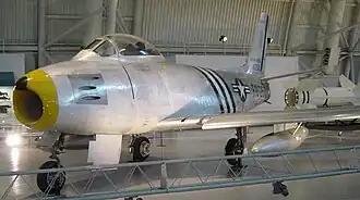 Un F-86 Sabre