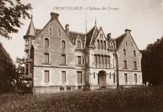 Château des Crozes à Frontenaud.