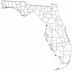 Localisation de Homosassa