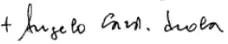 Signature de Angelo Scola