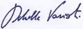 Signature de Achille Variati