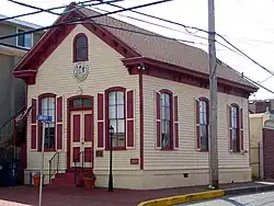 La bibliothèque de Williamstown.