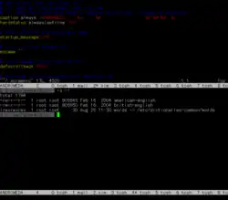 Description de l'image GNU Screen.png.
