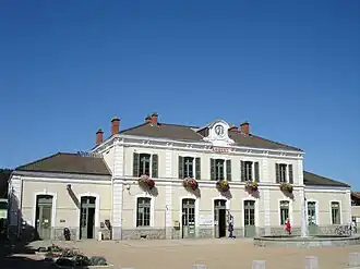 La gare d'Ambert