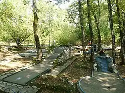 Le mini-golf des grottes du Quéroy.