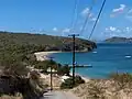 Descente vers Saline Bay