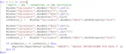 Description de l'image HP Quick Test Professional VBScript Code.png.