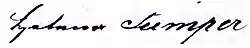 signature de Helene Sumper