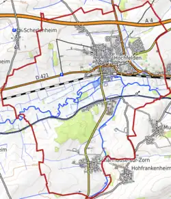 Carte topographique