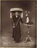 Femme annamite. Coiffure tonkinoise, 1883-1886.