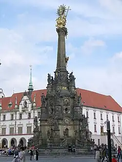 La colonne de la Sainte Trinité.